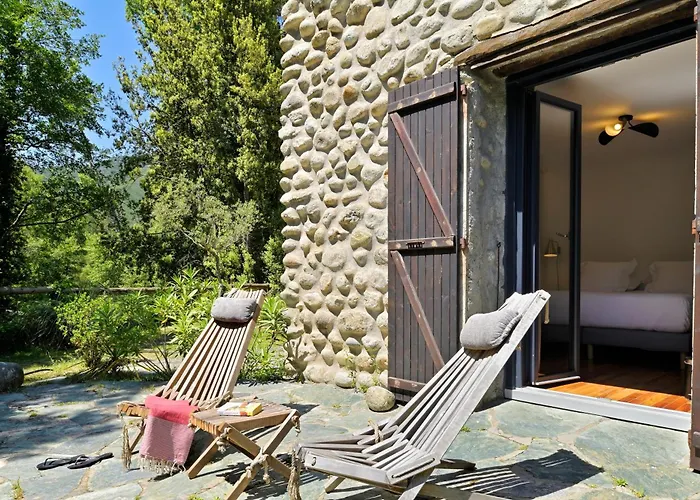 Restaurant & E Caselle Hotel Venaco (Corsica)