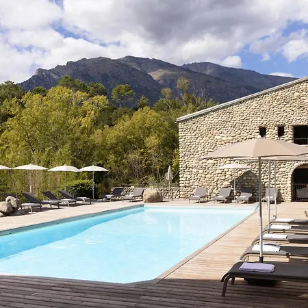 Restaurant & E Caselle Otel Venaco (Corsica)